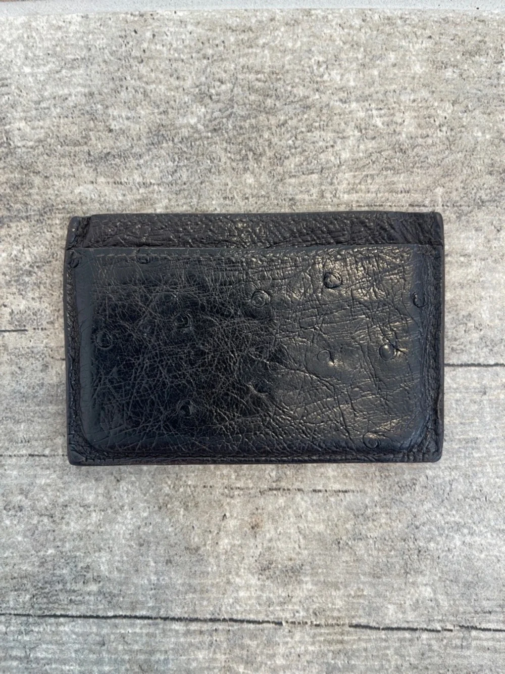 Gucci Mens Leather Card Holder Wallet